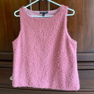 Banana Republic Fuzzy Pink Blouse